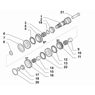 Jeep Renegade 2015-Present Spur Reduction Gearing Plate