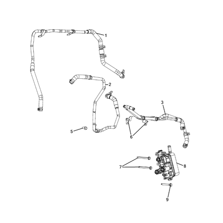 Jeep Wrangler 2018-Present Transmission Heater Screw