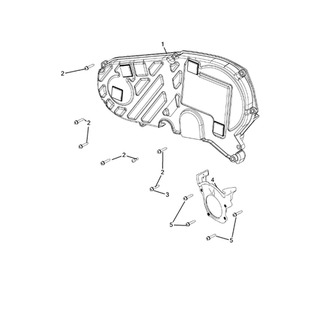 Jeep Cherokee 2014-2018 Timing Belt/Chain And Cover And Balance Shaft Plane Washer