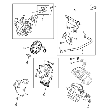 Jeep Cherokee 2014-2018 Fuel Pump And Sending Unit Pin