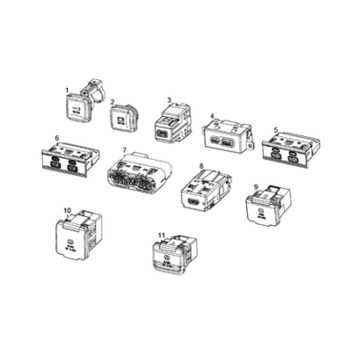 Jeep Grand Cherokee 2021-Present Power Distribution, Fuse Block, Junction Block, Relays And Fuses Plug