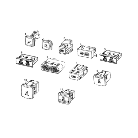 Jeep Grand Cherokee 2021-Present Power Distribution, Fuse Block, Junction Block, Relays And Fuses Diffuser