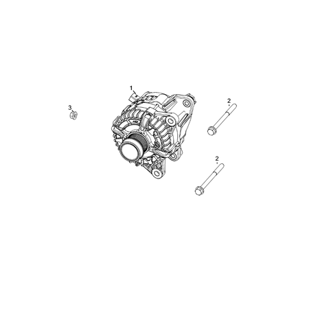 Jeep Grand Cherokee 2021-Present Generators/Alternators Screw