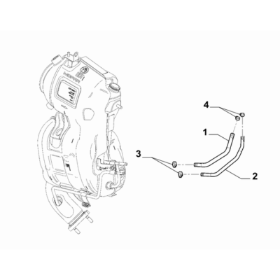 Jeep Renegade 2015-Present Anti-Pollution System Hose