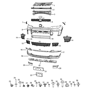 Jeep Avenger 2023-Present Back Door Glass