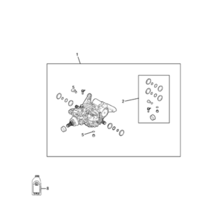 Jeep Wrangler 2018-Present Front Axle: Housing, Differential And Vent Case