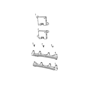 Jeep Grand Cherokee 2021-Present Keys, Modules And Engine Controllers Pin