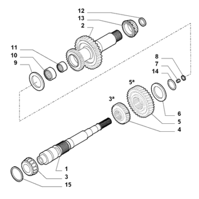 Jeep Renegade 2015-Present Spur Reduction Gearing Roller Cage