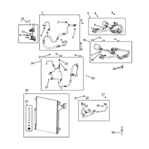 Jeep Renegade 2015-Present Ventilation And Heating Sensor