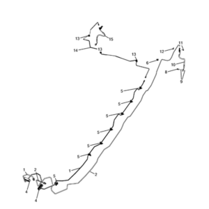 Jeep Renegade 2015-Present Brake Vacuum System Seal Gasket