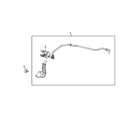 Jeep Wrangler 2018-Present Emission Harness Valve