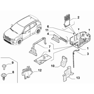 Jeep Compass 2017-Present Park Assist Sensor