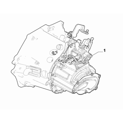 Jeep Avenger 2023-Present Gearbox Transmission Anddifferential Unit