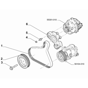 Jeep Wrangler 2018-Present Fuel Tank Filler Tube Hose