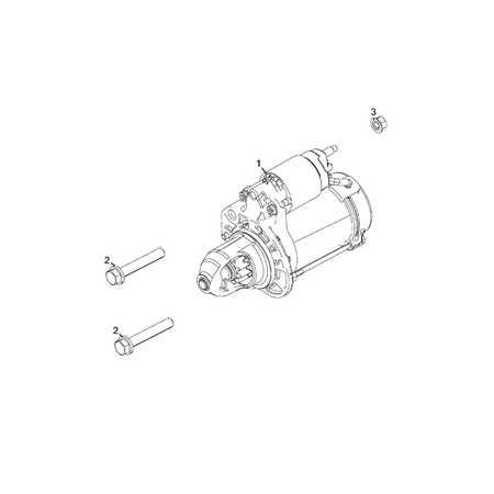 Jeep Wrangler 2018-Present Starters Screw And Washerassy