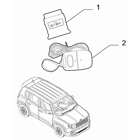 Jeep Renegade 2015-Present Tools Vessel