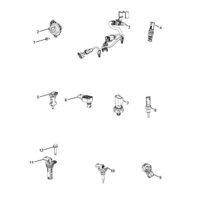 Jeep Grand Cherokee 2011-2020 Sensors Sensor