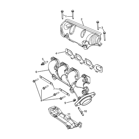 Jeep Grand Cherokee 2011-2020 Manifolds And Vacuum Fittings Pipe