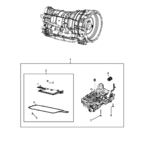 Jeep Wrangler 2018-Present Front Axle: Housing, Differential And Vent Pillar