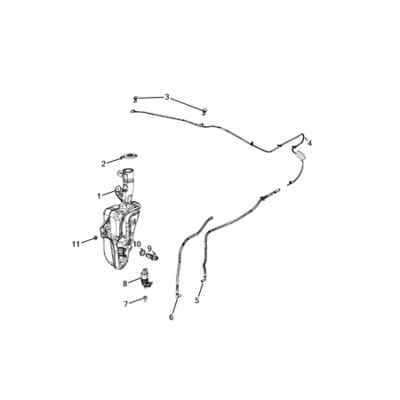 Jeep Compass 2017-Present Wiper And Washer System Seal Gasket