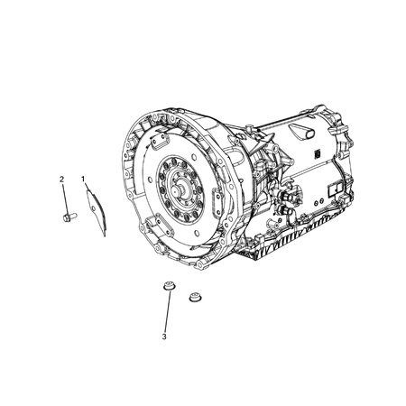 Jeep Grand Cherokee 2011-2020 Mounting And Skid Plate Plug