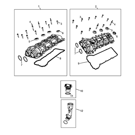 Jeep Cherokee 2014-2018 Cylinder Head Screw