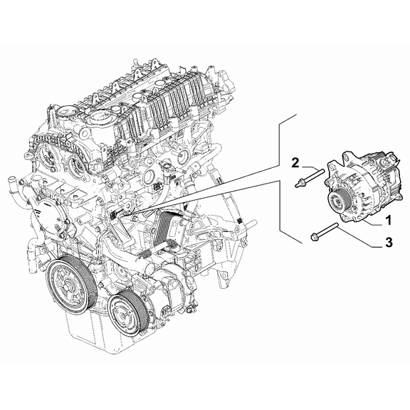 Jeep Renegade 2015-Present Current Generating System Alternator