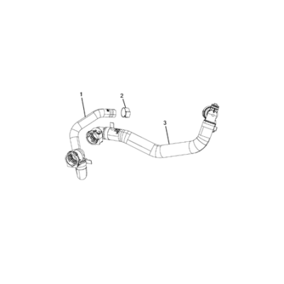 Jeep Compass 2017-Present Air Conditioner And Heater Plumbing Hose