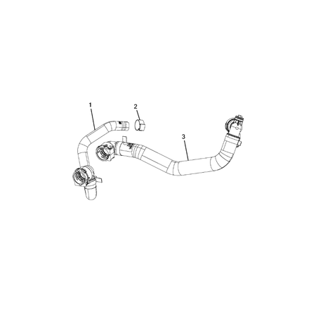 Jeep Compass 2017-Present Air Conditioner And Heater Plumbing Collar