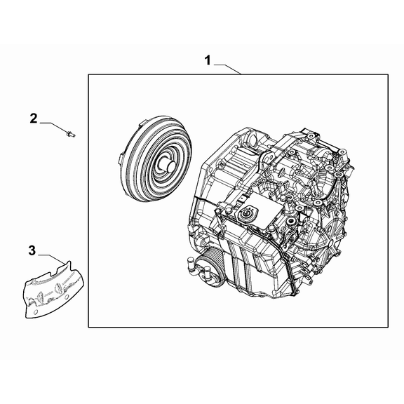 Jeep Renegade 2015-Present Automatic Gears Screw