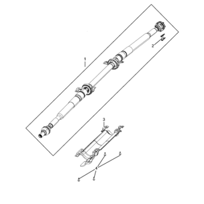 Jeep Cherokee 2014-2018 Drive Shaft Shield