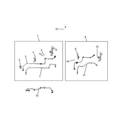 Jeep Wrangler 2018-Present Fuel Lines And Tubes Clip