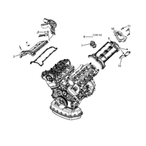 Jeep Grand Cherokee 2011-2020 Engine Identification, Service Engines & Engine Service Kits Screw