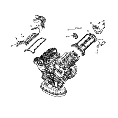 Jeep Grand Cherokee 2011-2020 Cylinder Head Plate