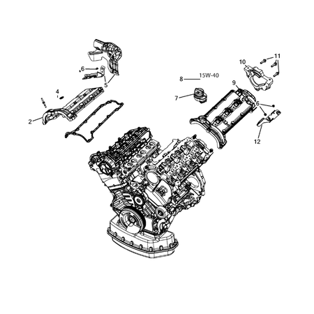 Jeep Grand Cherokee 2011-2020 Cylinder Head Bracket