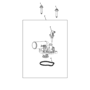 Jeep Wrangler 2018-Present Water Pump And Related Parts Seal