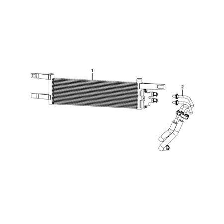 Jeep Compass 2017-Present Transmission Oil Cooler And Lines Sleeve