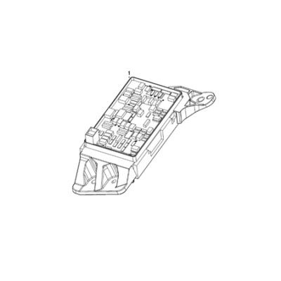 Jeep Grand Cherokee 2021-Present Power Distribution, Fuse Block, Junction Block, Relays And Fuses Electric Cable