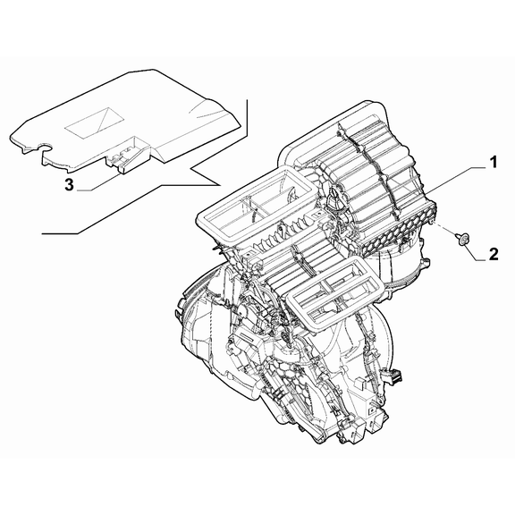 Jeep Renegade 2015-Present Ventilation And Heating Air Conditioner