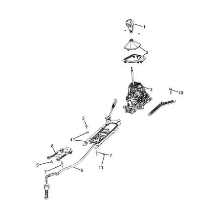 Jeep Compass 2017-Present Gearshift Controls And Related Parts Screw