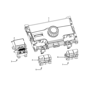 Jeep Wrangler 2018-Present Front Axle: Housing, Differential And Vent Bevel Gear/Pinionset