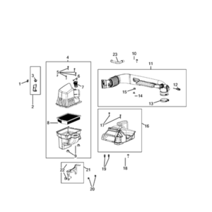 Jeep Wrangler 2018-Present Timing Belt/Chain And Cover And Balance Shaft Screw