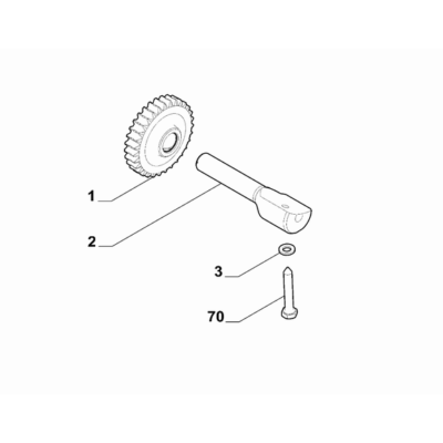 Jeep Avenger 2023-Present Spur Reduction Gearing Pin