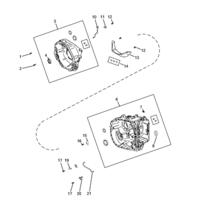 Jeep Compass 2017-Present Case And Related Parts Seal