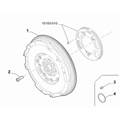 Jeep Renegade 2015-Present Crankshaft And Flywheel Seal Gasket