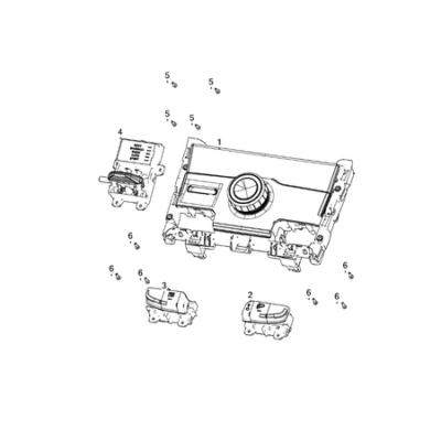 Jeep Grand Cherokee 2021-Present Switches Vessel