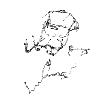 Jeep Grand Cherokee 2021-Present Wiring, Body And Accessories Cable Harness