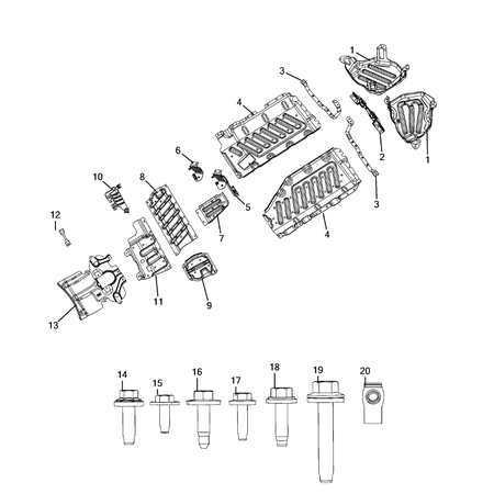 Jeep Grand Cherokee 2021-Present Floor Pans Moulding