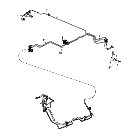 Jeep Grand Cherokee 2021-Present Hydraulic Pipe