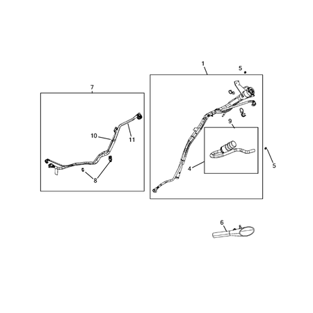 Jeep Grand Cherokee 2021-Present Fuel Tank Filler Tube Pipe